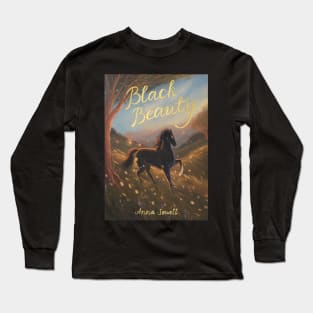 Black Beauty by Anna Sewell Book Cover Long Sleeve T-Shirt